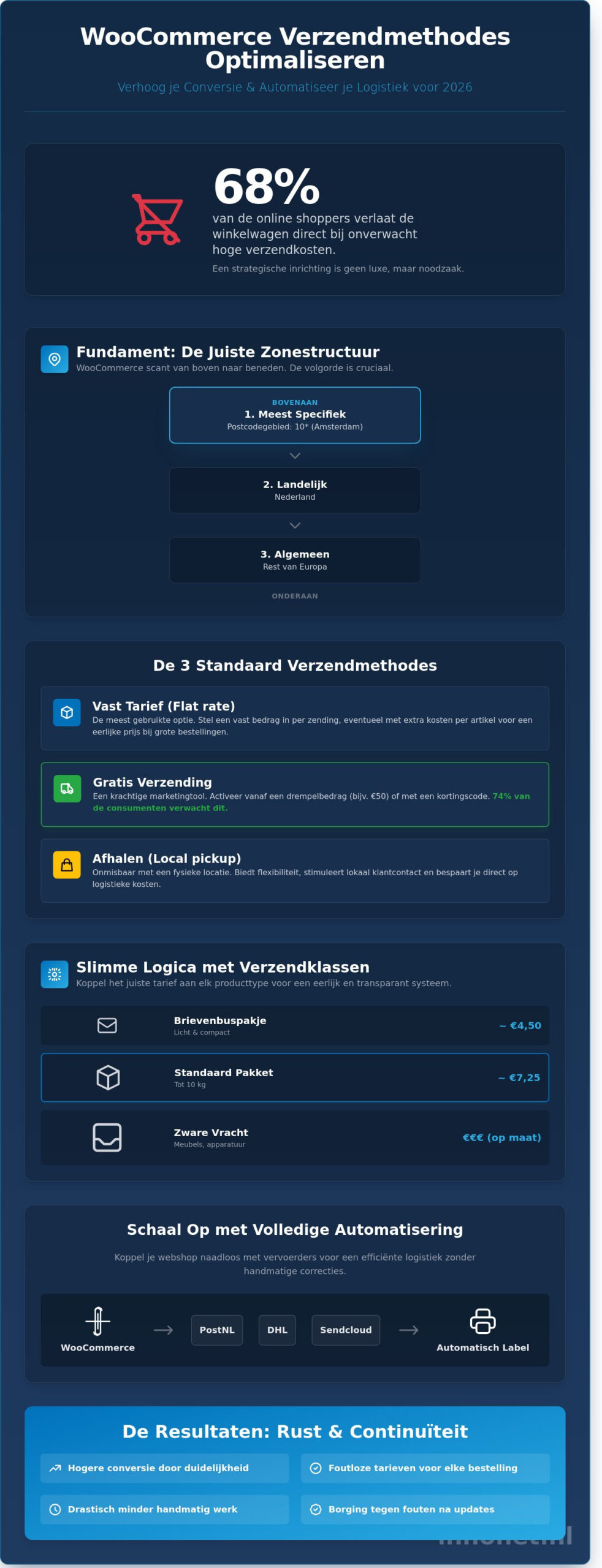 Verzendmethodes WooCommerce instellen: De complete gids voor 2026