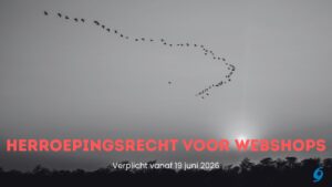 Lees meer over het artikel Herroepingsknop verplicht in webshops vanaf 19 juni 2026